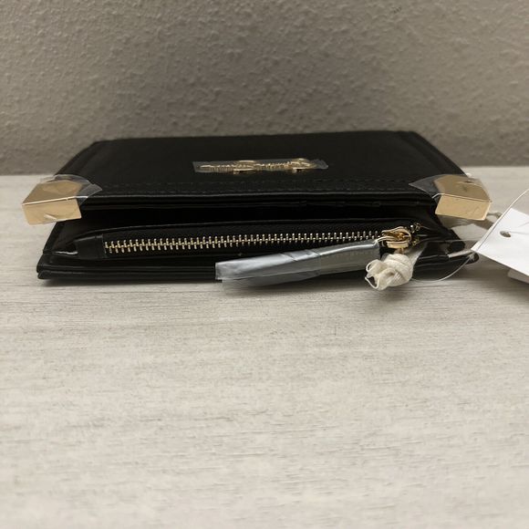 Jessica Simpson Small Fran Center Divider Wallet Color Meteorite/Black NEW - Picture 3 of 15